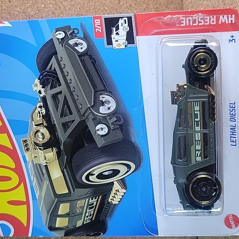 Hot Wheels Lethal Diesel - HW Rescue Series (2/10) 2022 New
